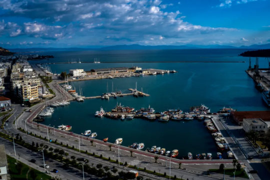 Ευάλωτο σε πλημμυρικά φαινόμενα το λιμάνι Βόλου